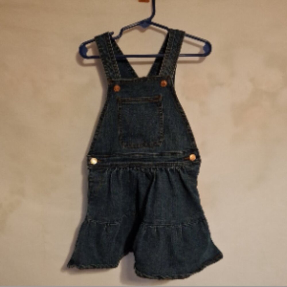 BCBG Girls Denim Overall Dress